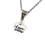 Love Gift, Love Freely Pendant Necklace, Love Jewelry, Gift For Her, Wife Gift, Daughter Gift, Christian Love, Love Necklace