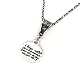 Faith Gift, I Have Called You By Name You Are Mine Necklace, Isaiah 43 1, Scripture Jewelry, Scripture Necklace, Christian Jewelry