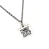 Coffee Lover Gift, My Bells Don’t Jingle Without Coffee Necklace, Coffee Club Gifts, Wife Gifts, Gift For Her, Christmas Jewelry Gifts