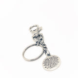 Scripture Gift, My Help Comes From The Lord Keychain, Psalm 121 1 to 3, Faith Charm, Christian Love Gift, Christian Keychain, Faith Gift