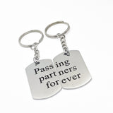 Passing Partners Forever Keychain Set, Soccer Player Gift, Father Son Gift, Soccer Keychains, Soccer Players Keychains, Graduation