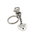 Faith Gifts, Trust In The Lord With All Your Heart Charm Keychain, Proverbs 3 5, Scripture Gift, Baptism Gift, Christian Quote, Faith Charm