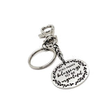 Blessings Gift, Too Many Blessings To Be Ungrateful Charm Keychain, Keychain Gift, Affirmation Gift, Blessings Quote, Grateful Gift