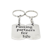 Passing Partners For Life Keychain Set, Soccer Player Gift, Father Son Gift, Soccer Keychains, Soccer Players Keychains, Graduation