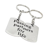 Passing Partners For Life Keychain Set, Soccer Player Gift, Father Son Gift, Soccer Keychains, Soccer Players Keychains, Graduation
