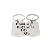 Passing Partners For Life Keychain Set, Soccer Player Gift, Father Son Gift, Soccer Keychains, Soccer Players Keychains, Graduation