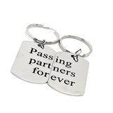 Passing Partners Forever Keychain Set, Soccer Player Gift, Father Son Gift, Soccer Keychains, Soccer Players Keychains, Graduation