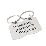 Passing Partners Forever Keychain Set, Soccer Player Gift, Father Son Gift, Soccer Keychains, Soccer Players Keychains, Graduation