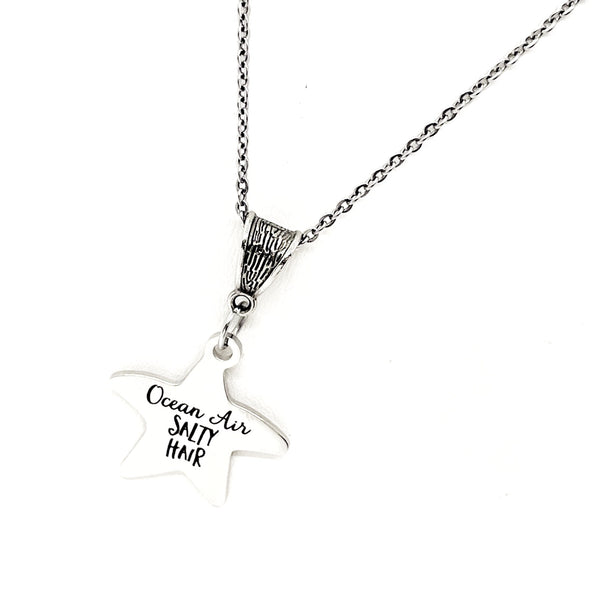 Beach Lover Gift, Ocean Air Salty Hair Necklace, Girls Getaway Gifts, Beach Trip Gifts, Gift For Her, Wife Gift, Daughter Gift, Beach Trip
