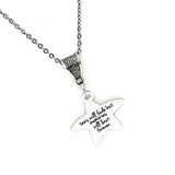 Beach Trip Gift, Tans Will Fade But Memories Will Last Forever Necklace, Beach Jewelry, End Of Summer Gift, Girls Weekend Gift, Wife Gift