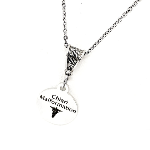 Medical Notice Necklace, Chiari Malformation Necklace, Chiari Malformation Jewelry, Medical Awareness Necklace, Gift For Her