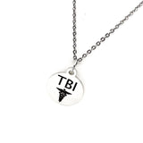 Medical Condition Awareness Necklace, TBI Necklace, Traumatic Brain Injury Jewelry, Medical Awareness Necklace, TBI Notice, TBI Pendant