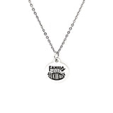 Football Lover Gift, Family Fall Football Necklace, Football Mom Gift, Football Jewelry, Gift For Her, Wife Gift, Football Game Jewelry