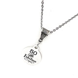 Birthday Gift, 50 And Fabulous Necklace, 50th Birthday Gift, Mom Gift, Wife Gift, Grandma Gift, Gift For Her, 50 Year Old Gift