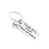 Personalized Soccer Player Gift, Soccer Keychain, Graduate Gift, Senior Keychain, Senior Gift, Sports Senior, Personalized Keychain Gift
