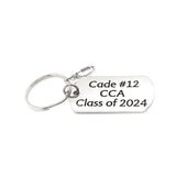 Personalized Football Player Gift, Football Keychain, Graduate Gift, Senior Keychain, Senior Gift, Sports Senior, Personalized Keychain Gift