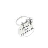 Personalized Soccer Player Gift, Soccer Keychain, Graduate Gift, Senior Keychain, Senior Gift, Sports Senior, Personalized Keychain Gift