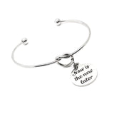 Motivating Gift, Now Is The New Later Charm Bracelet, Encouraging Her, Motivating Her, Entrepreneur Gift, Starting Over Gift, New Beginning