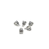 Silver-tone European Bail, Necklace Bail, Pendant Bail, Jewelry Bail, Bracelet Bail, Charm Bail, Bulk Quantity Options