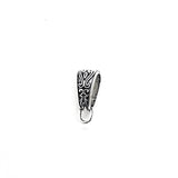 Silver-tone European Bail, Necklace Bail, Pendant Bail, Jewelry Bail, Bracelet Bail, Charm Bail, Bulk Quantity Options