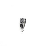 Silver-tone European Bail, Necklace Bail, Pendant Bail, Jewelry Bail, Bracelet Bail, Charm Bail, Bulk Quantity Options