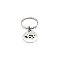Affirmation Gift, Joy Keychain, Keychain Gift, Affirmation Quote, Christmas Gift, Gift For Her, Wife Gift, Daughter Gift, Joy Keychain Gift