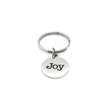 Affirmation Gift, Joy Keychain, Keychain Gift, Affirmation Quote, Christmas Gift, Gift For Her, Wife Gift, Daughter Gift, Joy Keychain Gift