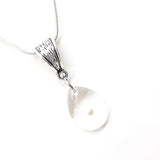 Mustard Seed Necklace, Mustard Seed Charm Necklace, Teardrop Mustard Seed Jewelry, Mustard Seed Faith, Mustard Seed Necklace Gift For Her