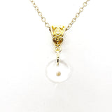 Mustard Seed Necklace, Mustard Seed Charm Necklace, Round Mustard Seed Pendant, Mustard Seed Faith, Mustard Seed Necklace Gift For Her