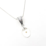 Mustard Seed Necklace, Mustard Seed Charm Necklace, Oval Mustard Seed Pendant, Mustard Seed Faith, Mustard Seed Necklace Gift For Her