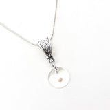 Mustard Seed Necklace, Mustard Seed Charm Necklace, Round Mustard Seed Pendant, Mustard Seed Faith, Mustard Seed Necklace Gift For Her