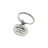 Faith Gift, Jesus Is The Reason For The Season Keychain, Christmas Keychain, Christian Gift, Christian Faith Keychain, Charm Keychain Gift