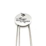 Faith Gift, Always Rejoice Charm Bookmark, Philippians 4 4, Christian Gifts, Bible Verse Bookmark, Bible Bookmark, Scripture Gifts