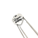 Love Gift, Love Freely Charm Bookmark, Daughter Gift, Son Gift, Wife Gift Husband Gift, Love One Another, Christian Love, Reader Gift