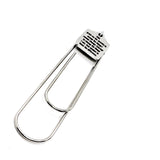 Recovery Gift, Serenity Prayer Charm Bookmark, Serenity to Accept, Courage to Change, Wisdom to Know, Reader Gift, Planner Bookmark Gift