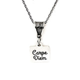 Motivational Gifts, Carpe Diem Necklace, Wife Gifts, Seize the Day, Affirmation Jewelry, Encouraging Her, Motivating Her, Daughter Gift