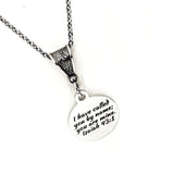 Faith Gift, I Have Called You By Name You Are Mine Necklace, Isaiah 43 1, Scripture Jewelry, Scripture Necklace, Christian Jewelry