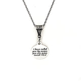 Faith Gift, I Have Called You By Name You Are Mine Necklace, Isaiah 43 1, Scripture Jewelry, Scripture Necklace, Christian Jewelry