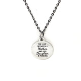 Mom And Daughter Gift, The Love Between A Mother And Her Daughter Is Forever, Daughter Gift, Mom Gift, Daughter Jewelry, Mom Jewelry Gift