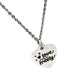 Love Gift, Love Freely Pendant Necklace, Love Jewelry, Gift For Her, Wife Gift, Daughter Gift, Christian Love, Love Necklace