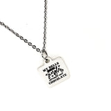 Hot Chocolate Lover Gift, My Bells Don’t Jingle Without Hot Chocolate Necklace, Christmas Jewelry, Hot Chocolate Gift Basket, Wife Gift