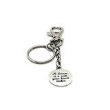 Affirmation Gifts, A Dream Is A Wish The Heart Makes Charm Keychain, Encouraging Her, Encouraging Him, Entrepreneur Gifts, Sports Gifts