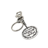 Blessings Gift, Too Many Blessings To Be Ungrateful Charm Keychain, Keychain Gift, Affirmation Gift, Blessings Quote, Grateful Gift