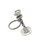 Mother And Daughter Gifts, The Love Between A Mother And Her Daughter Is Forever Charm Keychain, Daughter Gift, Mom Gift, Wife and Daughter