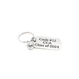 Personalized Soccer Player Gift, Soccer Keychain, Graduate Gift, Senior Keychain, Senior Gift, Sports Senior, Personalized Keychain Gift