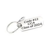 Personalized Football Player Gift, Football Keychain, Graduate Gift, Senior Keychain, Senior Gift, Sports Senior, Personalized Keychain Gift