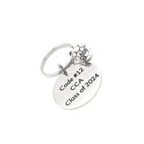 Personalized Soccer Player Gift, Soccer Keychain, Graduate Gift, Senior Keychain, Senior Gift, Sports Senior, Personalized Keychain Gift