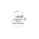 Personalized Football Player Gift, Football Keychain, Graduate Gift, Senior Keychain, Senior Gift, Sports Senior, Personalized Keychain Gift