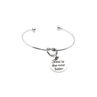 Motivating Gift, Now Is The New Later Charm Bracelet, Encouraging Her, Motivating Her, Entrepreneur Gift, Starting Over Gift, New Beginning