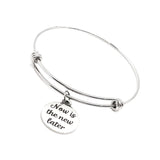 Affirmation Jewelry, Now Is The New Later Charm Bracelet, Motivating Gift, Encouraging Her, Motivating Her, Encouraging Quote